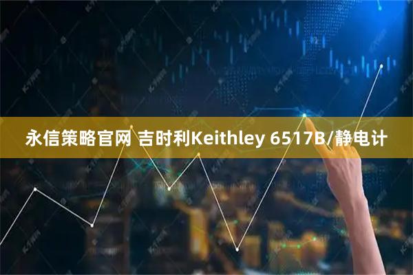 永信策略官网 吉时利Keithley 6517B/静电计